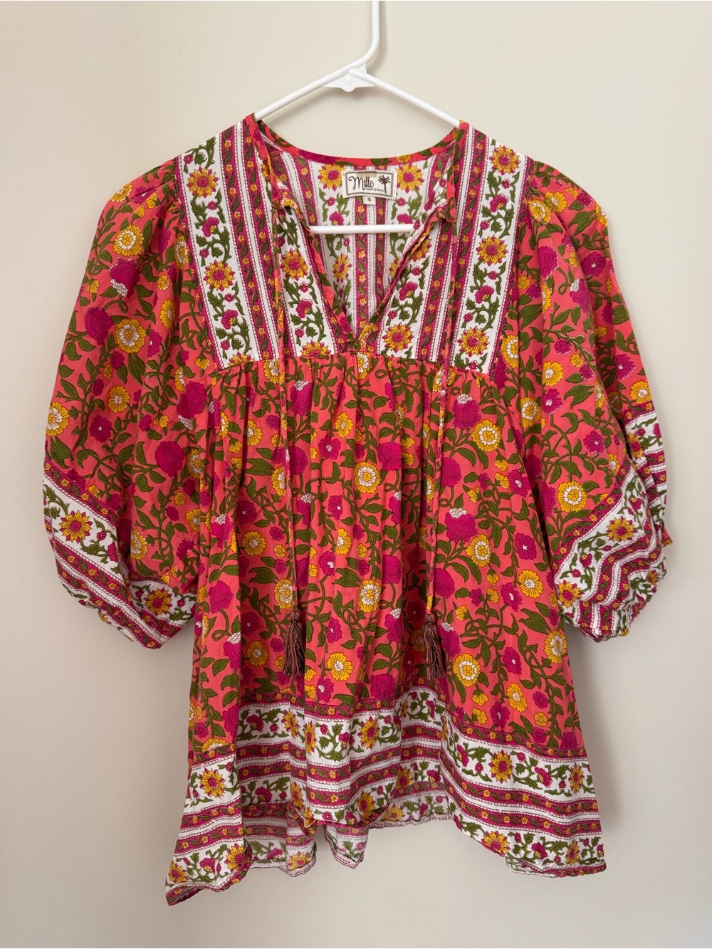 MILLE Thalia Top Boho Print S - Picture 2 of 11
